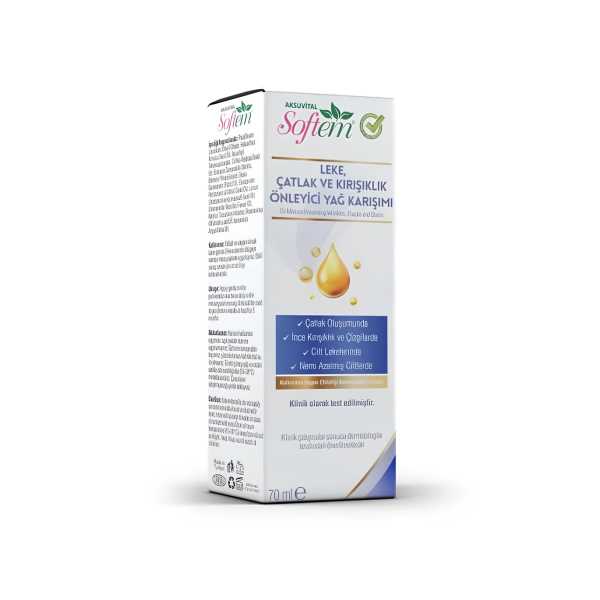 SOFTEM LEKE ÇATLAK KIRIŞIKLIK GİDERİCİ YAĞ KARIŞIMI - 70 ML
