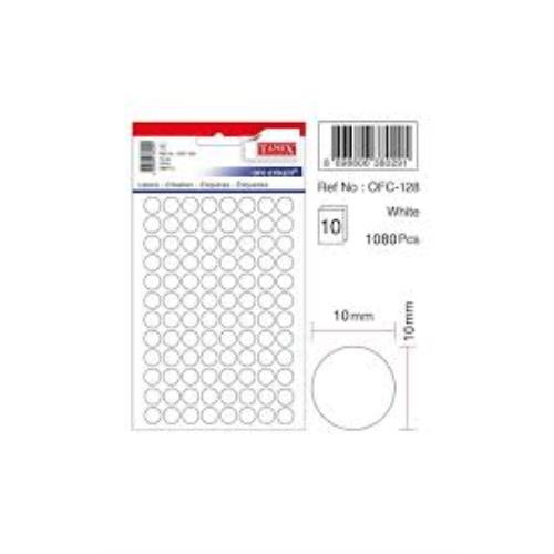 TANEX OFİS ETİKETİ 10MM OFC-128