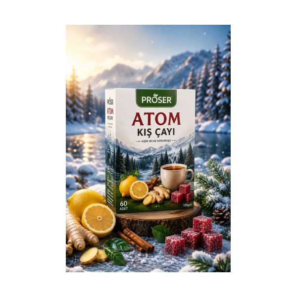 PROSER ATOM KIŞ ÇAYI (150 GRM KÜP)