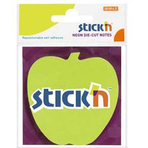 HOPAX STİCK N 70X70 KALP NEON YEŞİL 50 YP
