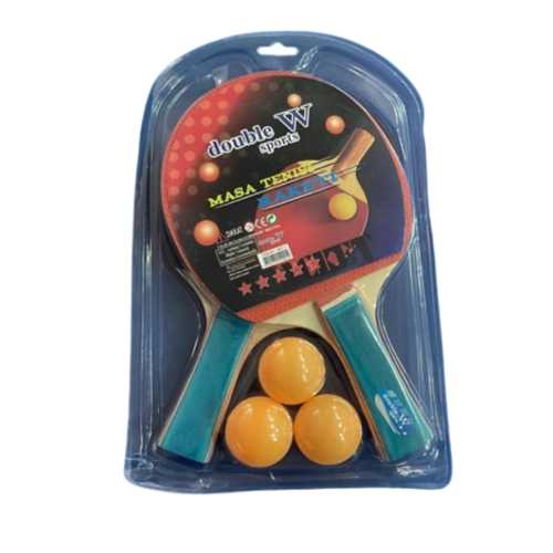 DOUBLE W MASA TENİSİ PİNPON RAKET SETİ RKT-4