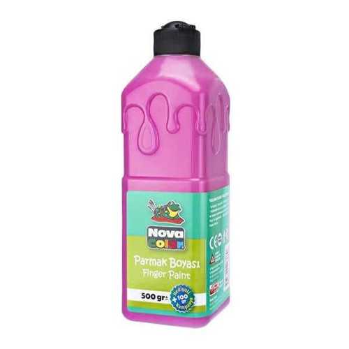 NOVA COLOR PARMAK BOYASI 500GR PEMBE