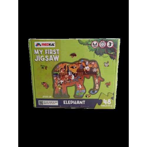 REDKA MY FİRST JİGSAW FİL 48 PARÇA