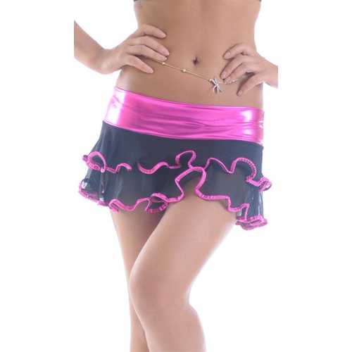 BERUFLİC B1961376  TRANSPARAN MİNİ ETEK