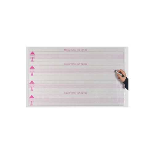 PANDA KILAVUZ ÇİZGİLİ-EVLİ-YAZI ALAN 105X55-PAN784