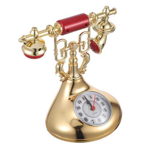 HK PLASTİK TELEFON MASA SAATİ 446