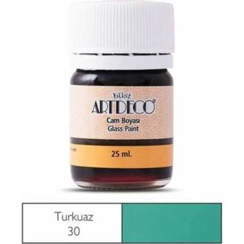 ARTDECO CAM BOYASI 25ML TURKUAZ 30