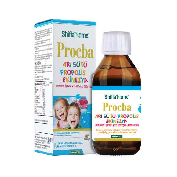 AKSUVİTAL PROCBA ARI SÜTÜ PROPOLİS EKİNEZYA 100 ML