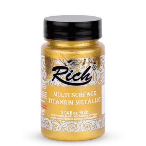 RİCH MULTİ TİTANİUM  METALİK 90ML 2853 BEYAZ ALTIN