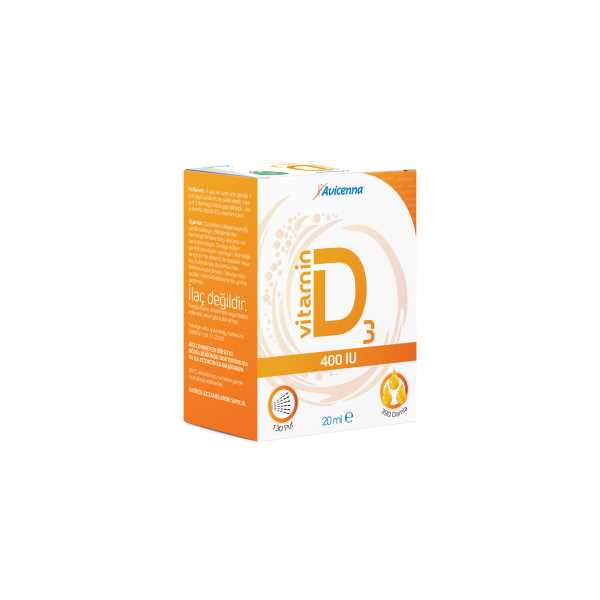 D3 VİTAMİNİ 400 IU PUF  390 DAMLA