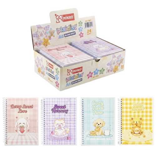 MİKRO A6-503 BLOKNOT 50SYF SWEET EKOSE SERİES