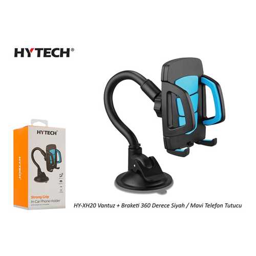 HYTECH HY-XH20 VANTUZ BRAKETİ 360 DERECE SİYAH MAV