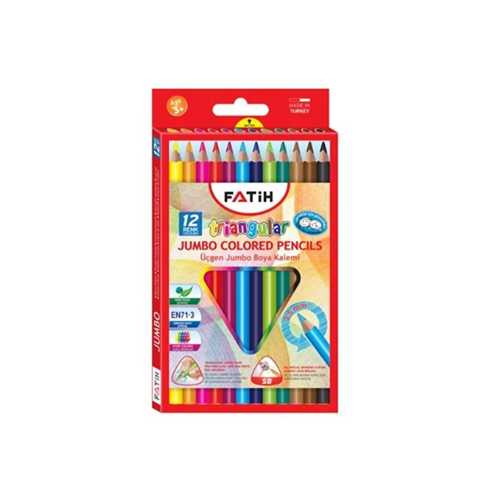 FATİH M.CRAFT JUMBO ÜÇGEN K.BOYA 12 RENK ÇANTALI