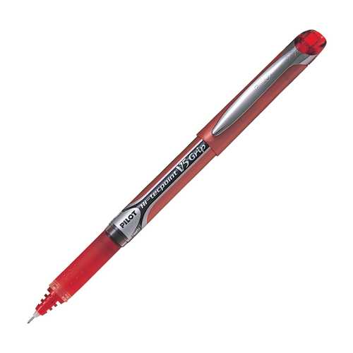 PİLOT ROLLER KALEM V5 GRİP KIRMIZI -12-