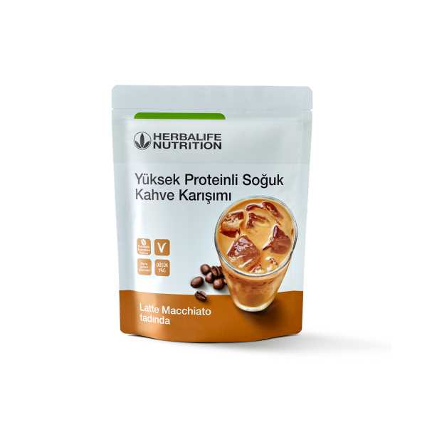 HERBALİFE NUTRITION SHOP YÜKSEK PROTEİNLİ SOĞUK KAHVE KARIŞIMI LATTE MACCHİATO 308G