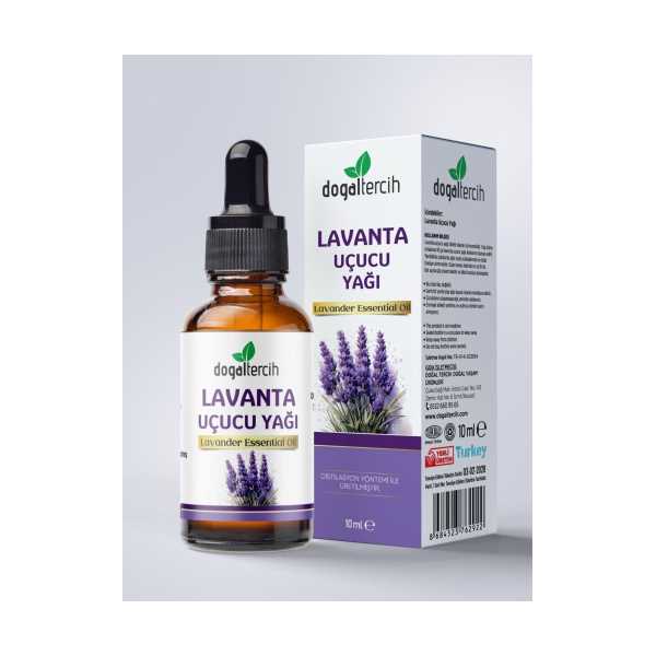 DOĞALTERCİH LAVANTA UÇUCU YAĞI 10 ML %100 SAF VE DOĞAL (LAVENDER ESSENTİAL OİL)