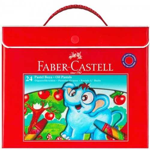 FABER PASTEL BOYA ÇANTALI 24 RENK