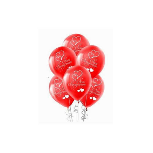 GEMAR BALON GD90 26CM 100LÜ SENİ SEVİYORUM 45