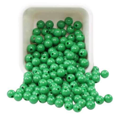 PLASTİK MAKROME BONCUK 10MM 500GR YEŞİL B3986