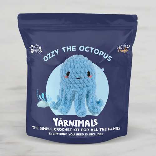 H.CRAFTS YARNİMALS AMİGURUMİ KİTİ- OCTOPUS