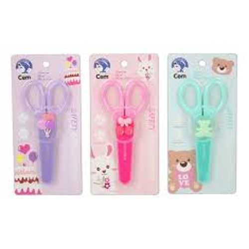 DOLPHİN MASKOTLU KORUMALI MAKAS SCS-077