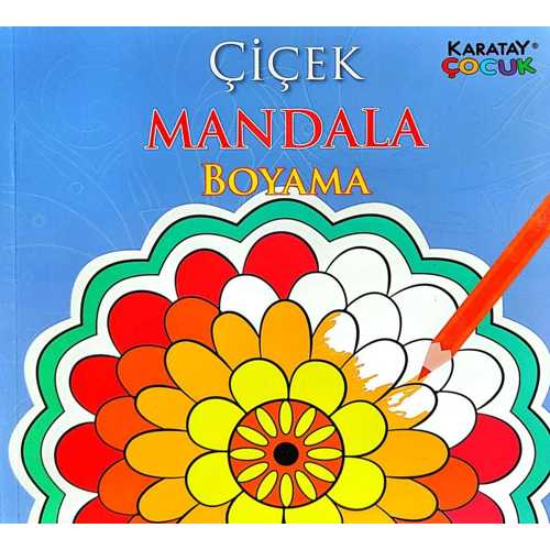 KARATAY MANDALA ÇİÇEK BOYAMA