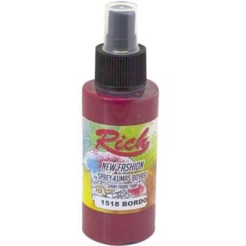 RİCH SPREY KUMAŞ BOYASI 60ML 1518 BORDO