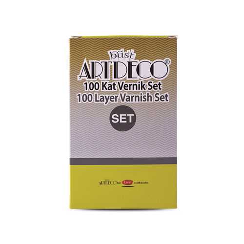 ARTDECO 100 KAT VERNİK SETİ