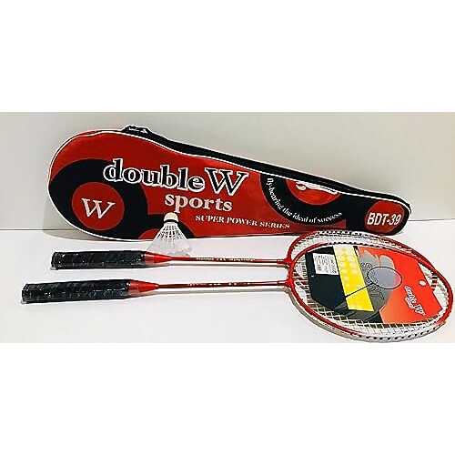 DOUBLE W BADMİNTON RAKET SETİ ÇANTALI BDT-39