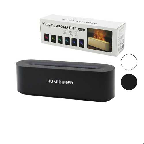 DİKDÖRGEN 150ML USB ŞARJLI - RENKLİ LEDLİ IŞIK HAVA NEMLENDİRİCİ BUHAR MAKİNE - KOKU GİDERİCİ (4172)