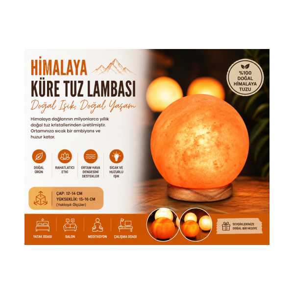 HİMALAYA KÜRE LAMBA