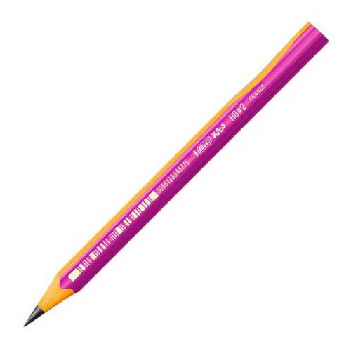 BİC KURŞUN KALEM KİDS EVOLUT HB ÜÇGEN PEMBE -12-