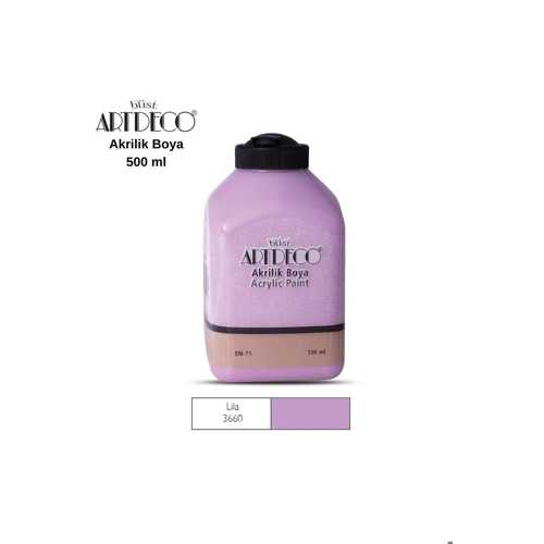 ARTDECO AKRİLİK BOYA 500ML 3660 LİLA