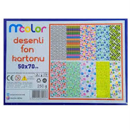 MCOLOR 50X70 DESENLİ FON
