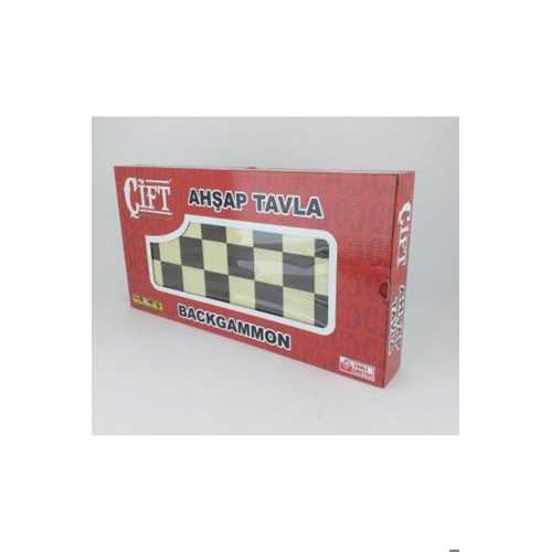 ÇİFT AHŞAP TAVLA