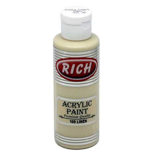 RİCH AKRİLİK BOYA 120ML 109LİNEN