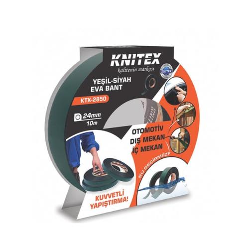 KNİTEX EVA BANT YEŞİL SİYAH 24MMX10MTKTX-2850