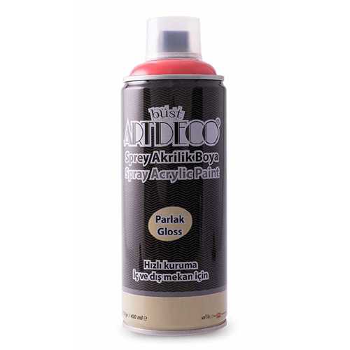ARTDECO AKRİLİK SPREY BOYA 400ML ŞEKER PEMBE 335