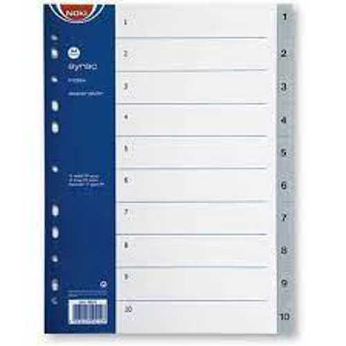 NOKİ A4 AYRAÇ SEPERATÖR 1-10 59210
