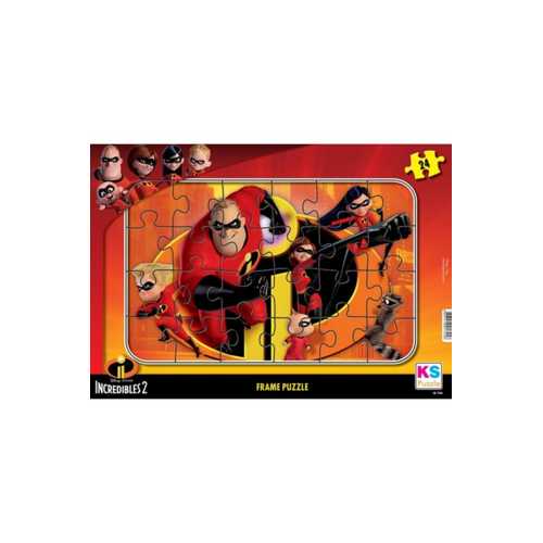 KS FRAME PUZZLE INCREDIBLES2 24 INC704