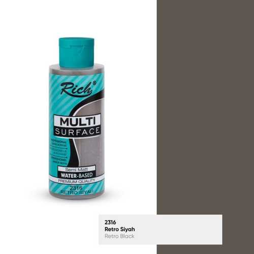 RİCH MULTİSURFACE 120ML 2316 RETRO SİYAH