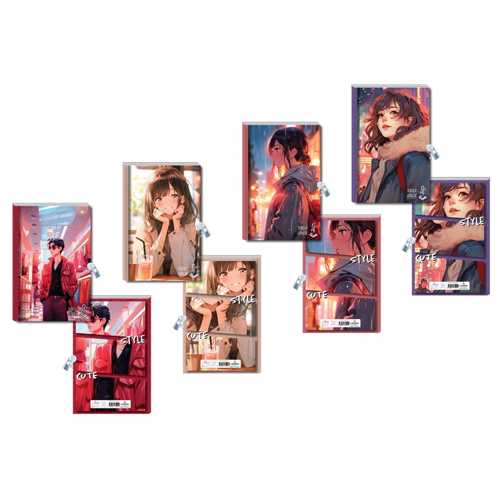 LİLAMOR KOKULU KİLİTLİ DEFTER KIZ 14X20 144SF