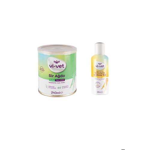 VI VET SIR KAVANOZ AĞDA AZULEN 240 GR + AĞDA SONRASI TEMIZLEME VE MASAJ YAĞI ARNIKA 125ML