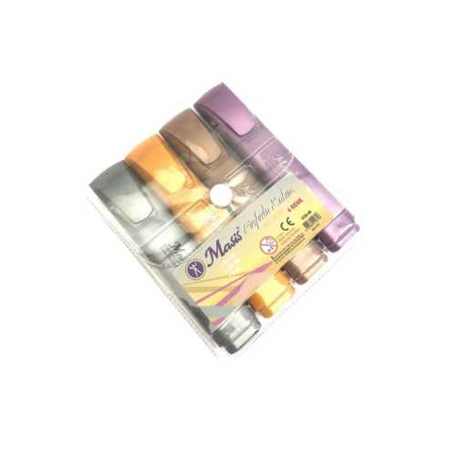 MASİS FOSFORLU KALEM METALİK 4 ADET H708-4M