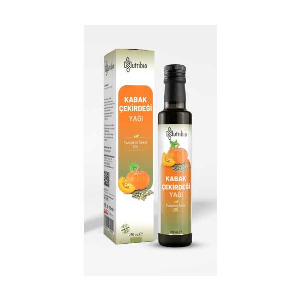 NUTRİBİO KABAK ÇEKİRDEĞİ YAĞI 250 ML