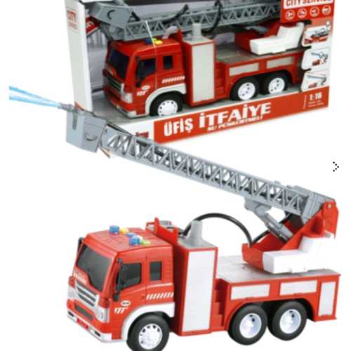CANALİ TOYS SÜRTMELİ IŞIKLI SESLİ İTFAİYE