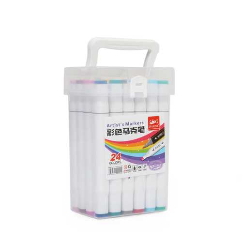 JİANPAİ MARKER KALEMİ ÇİFT UÇLU 24 RENK