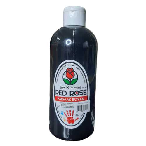 REDROSE PARMAK BOYA 500ML SİYAH