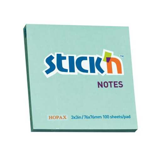 HOPAX STİCKN YAPIŞKANLI NOT KAĞIDI 76X76 P.MAVİ