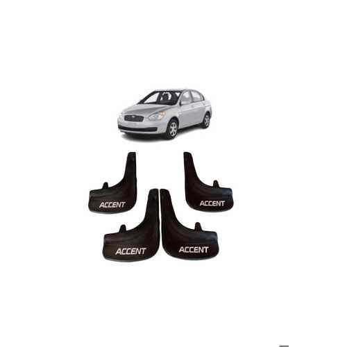 HYUNDAİ ACCENT ERA ACCENT YAZILI 4'LÜ TOZLUK ÇAMURLUK PAÇALIK